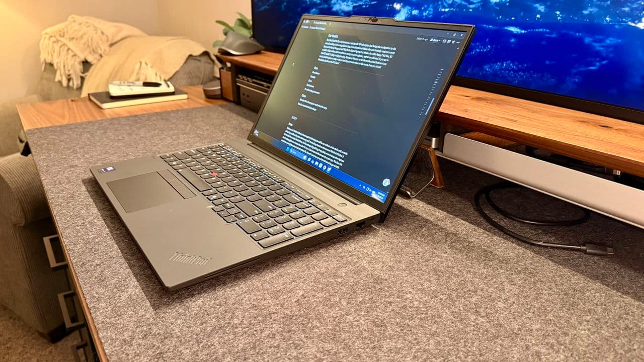  Lenovo ThinkPad P16s Gen 4 review: A surprisingly slim mobile workstation that easily handles CAD and AI workloads 