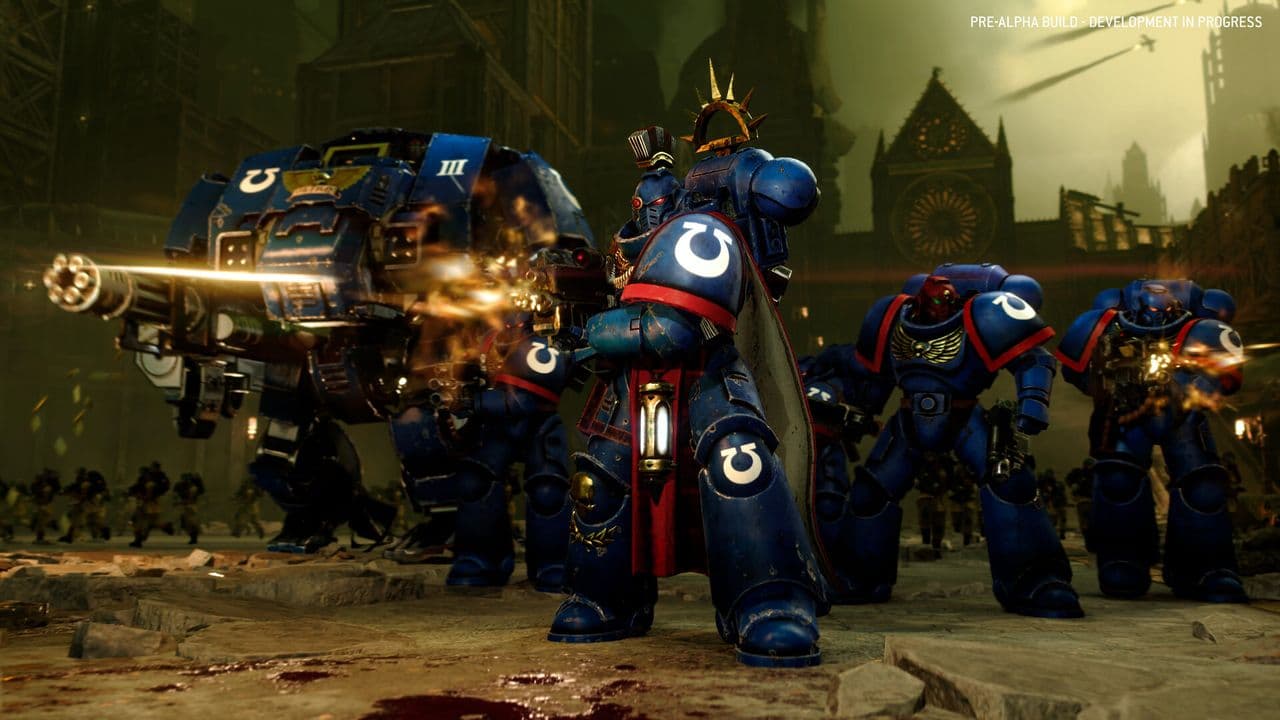 Creative Assembly says its new Warcore engine has allowed it to take Total War: Warhammer 40,000 into space and build 'a bigger play area for all the planets, all the solar systems, the whole galaxy — 'I think that's the biggest thing for campaign'