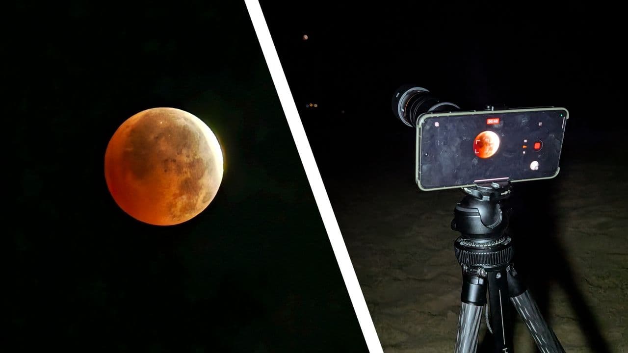  I used Oppo’s flagship phone and teleconverter to shoot the lunar eclipse — here’s what I learned 
