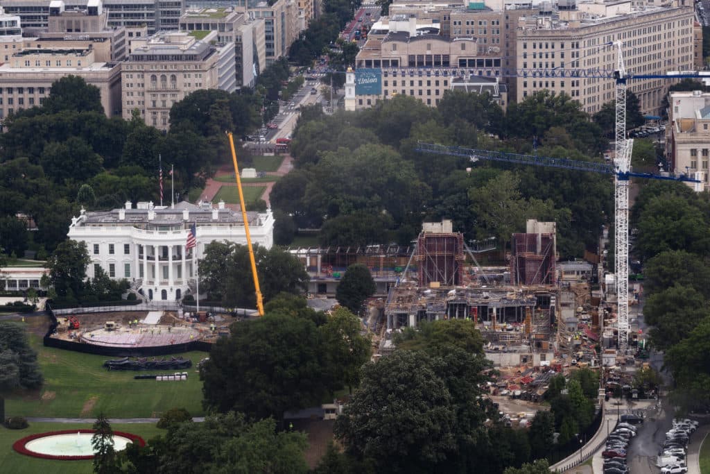 Supreme Court allows White House to continue construction on Trump's $400 million ballroom