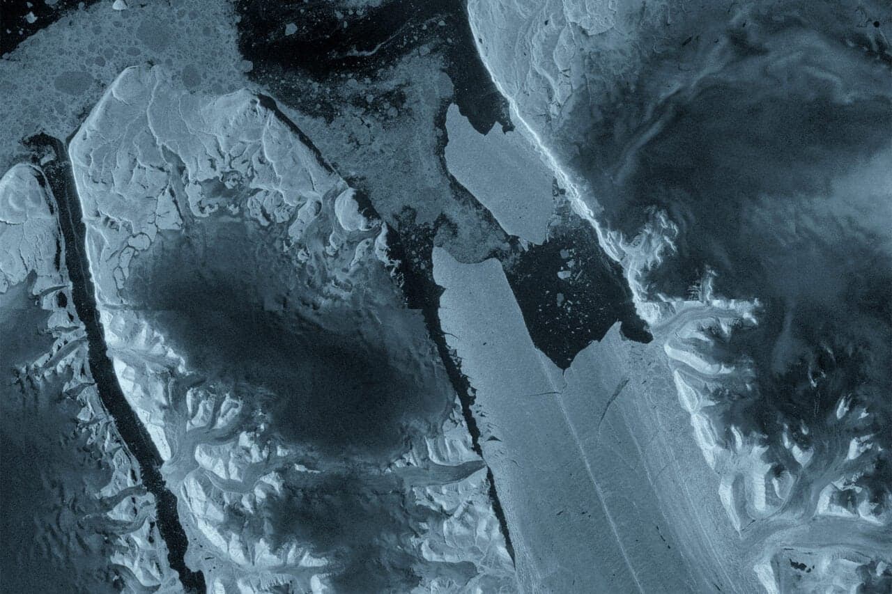 Greenland Glacier Calves Massive Manhattan-Sized Ice Island