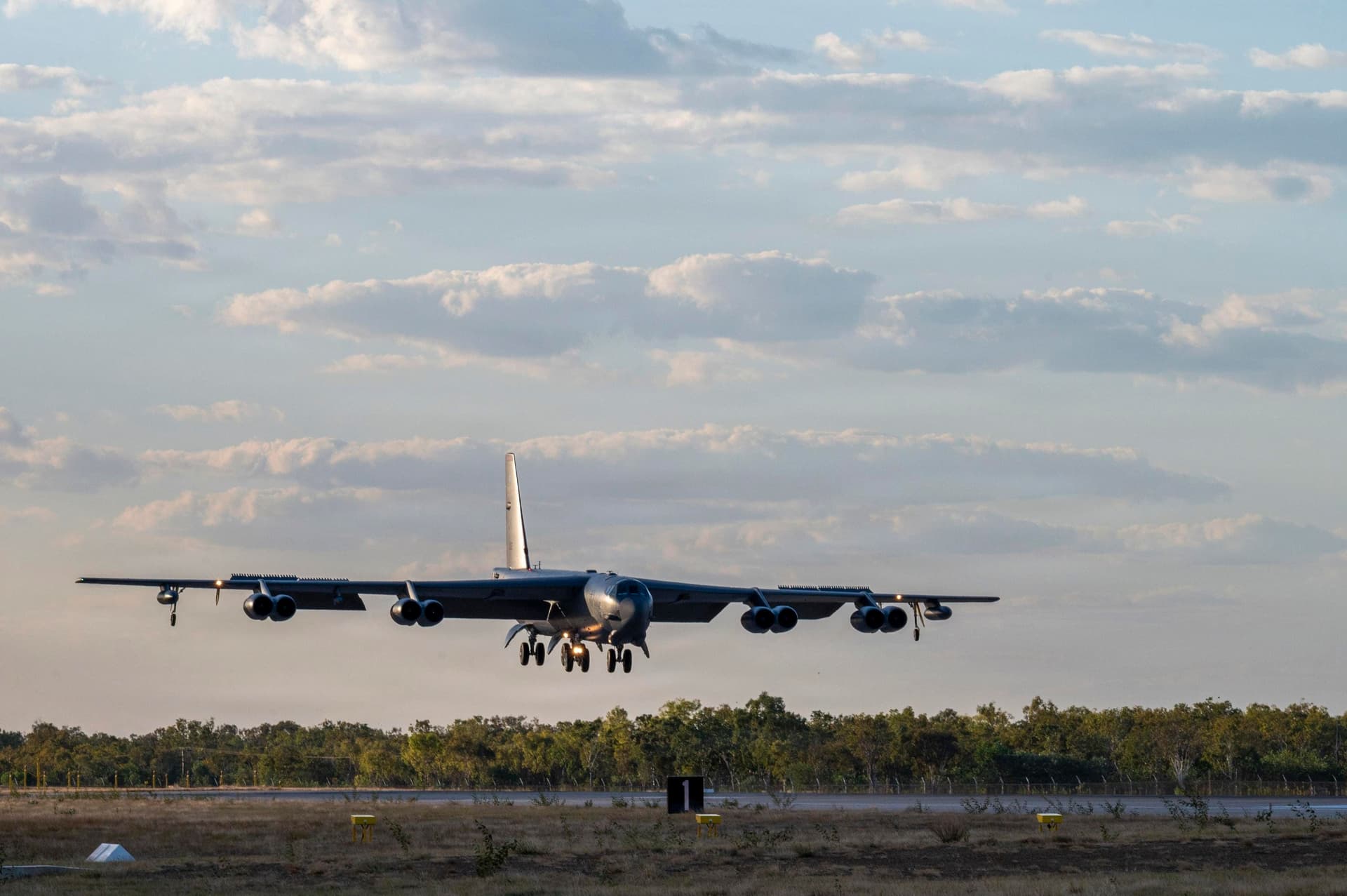 B-52 Stratofortress Landed In Australia For Bomber Task Force Mission