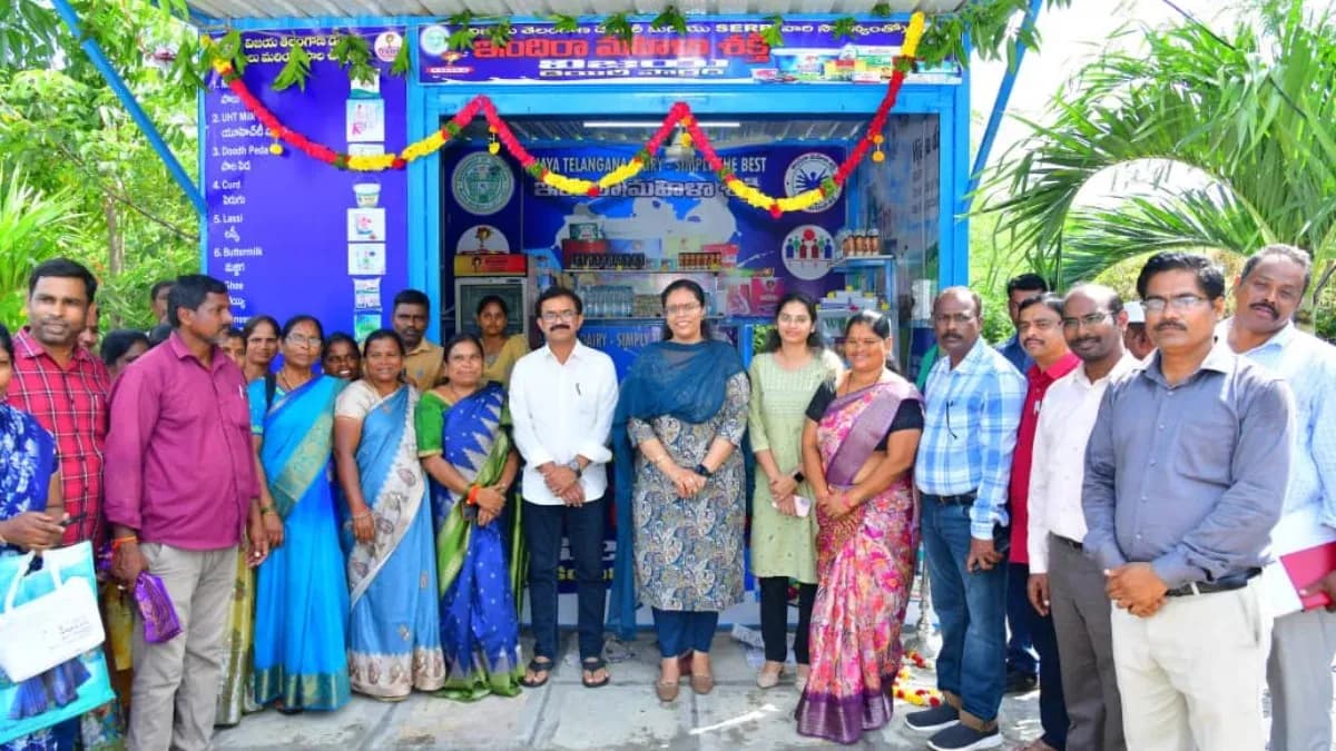 మహిళలకు మరో బంపర్ ఆఫర్.. 221ఇందిరా మహిళాశక్తి క్యాంటీన్లలో విజయ డెయిరీ పార్లర్లు!