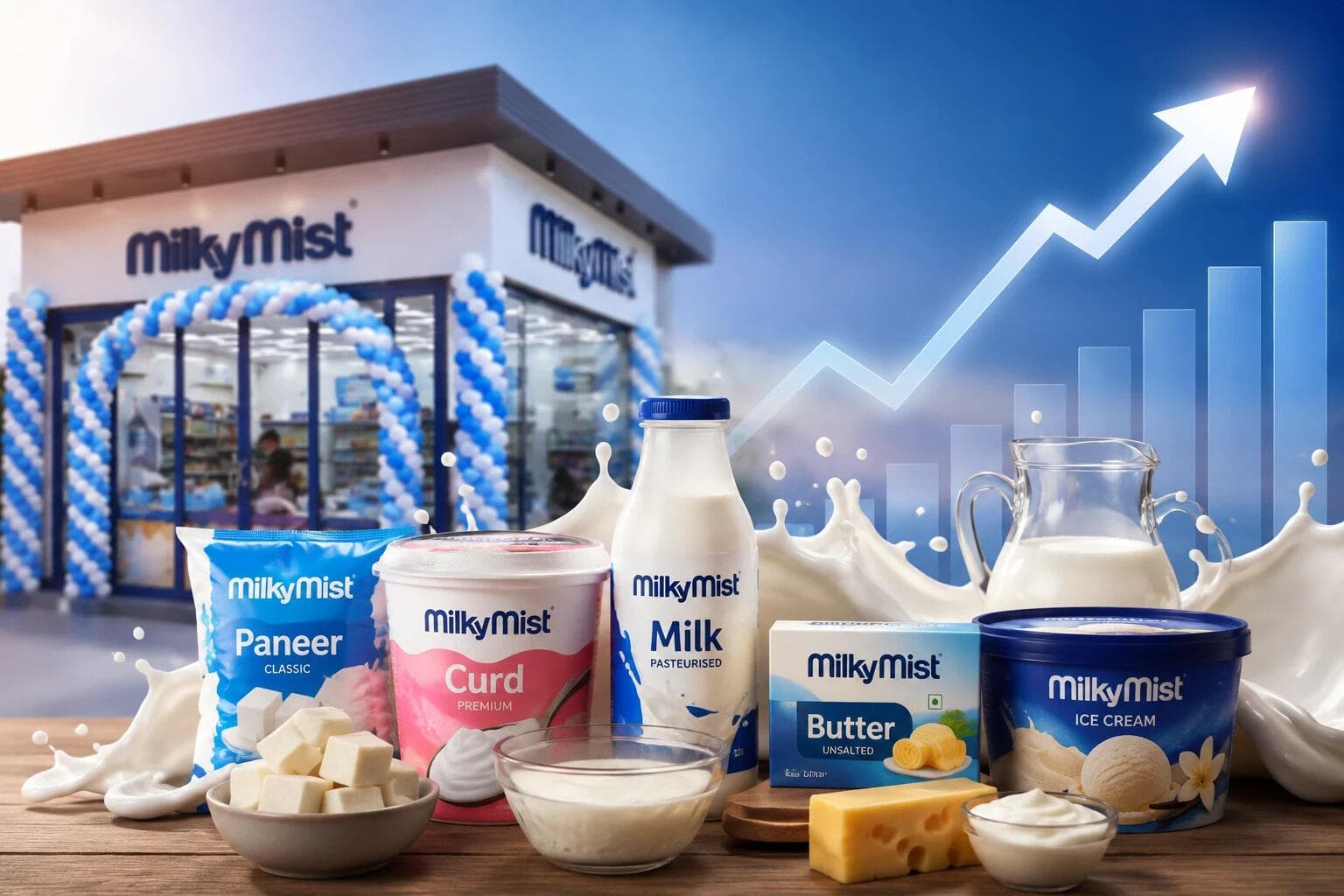 Milky Mist Dairy Food shares surge 10% on strong Q1 growth 