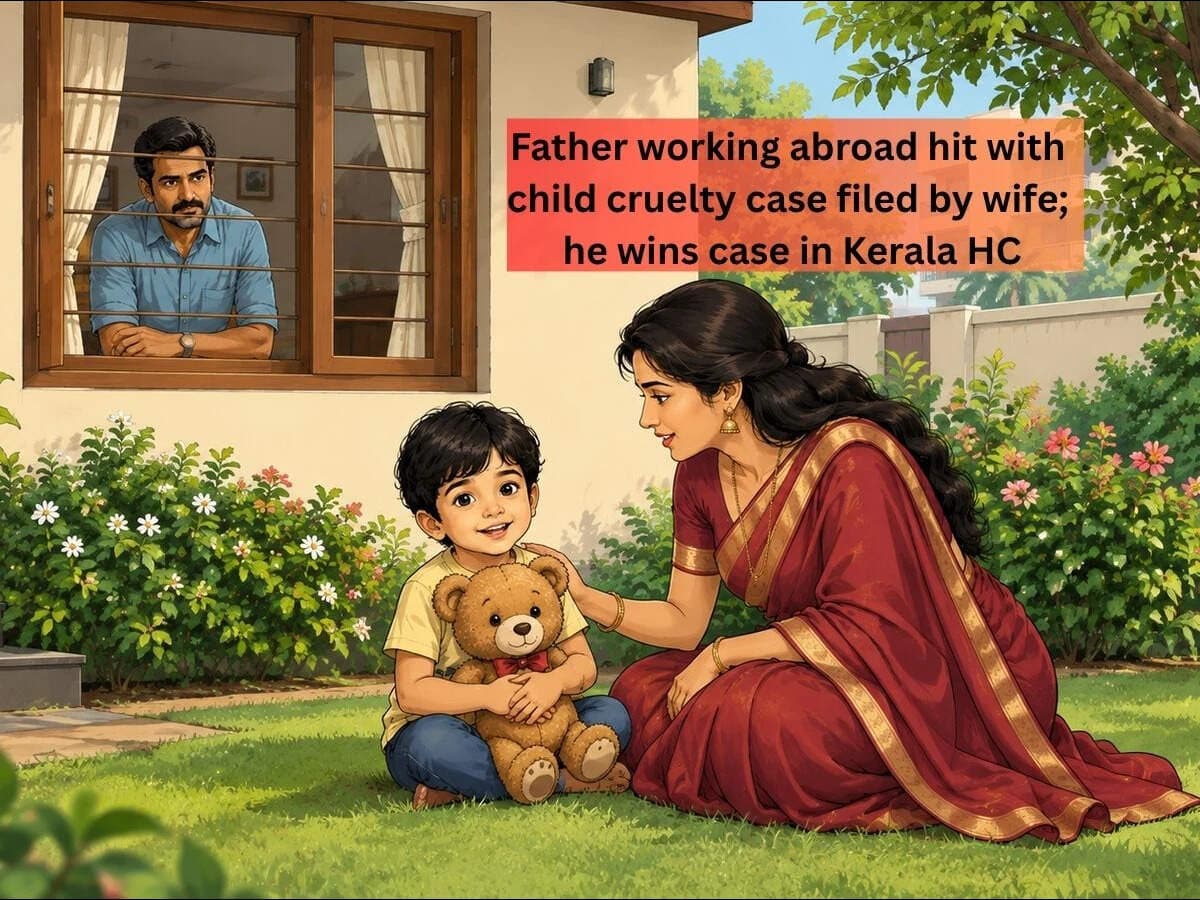 Wife accused husband working abroad of cruelty over son’s maintenance; Kerala HC cancelled complaint on this ground 