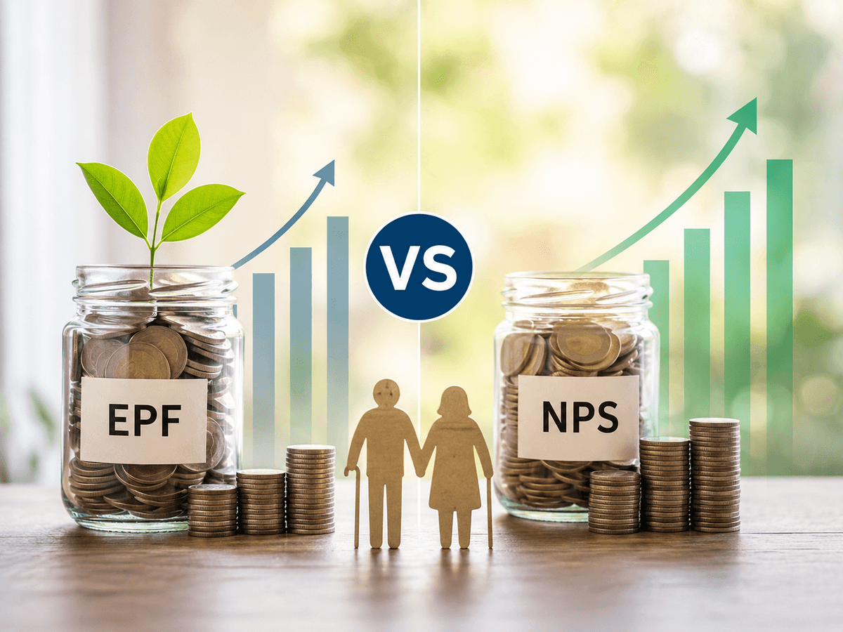 EPF vs NPS: Rs 10,000/monthly investment in each; where you may get a higher retirement corpus? 