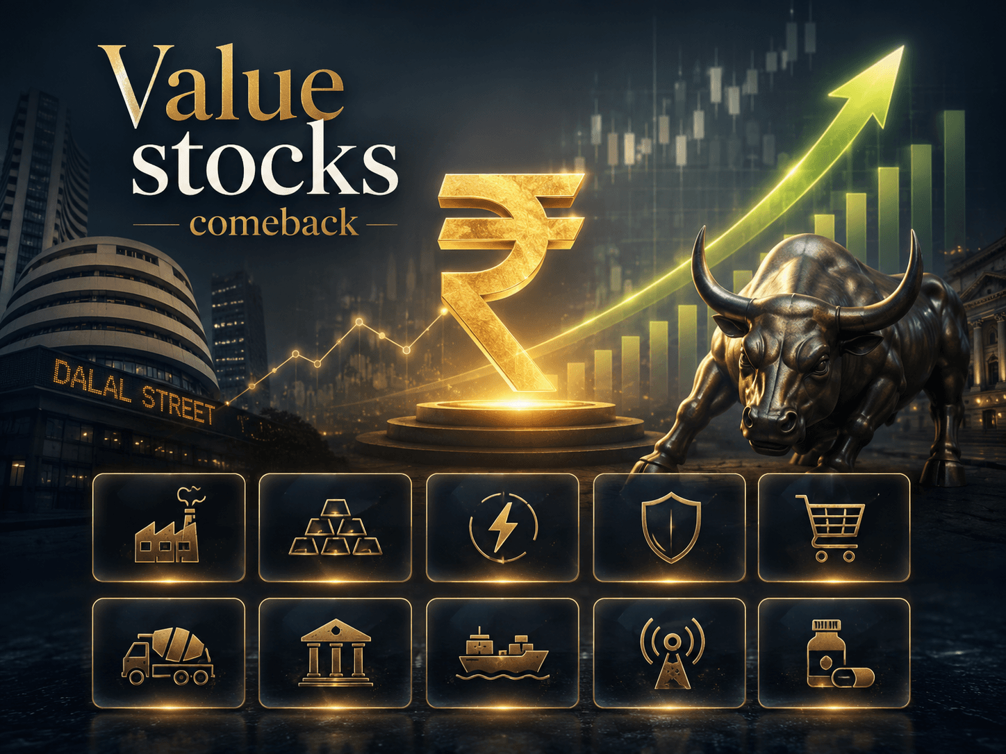 Value stocks are making a comeback in India. These 10 stocks could benefit 