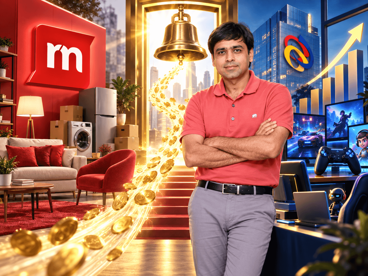 Rentomojo IPO may unlock 152x gain for Nazara Tech founder Nitish Mittersain