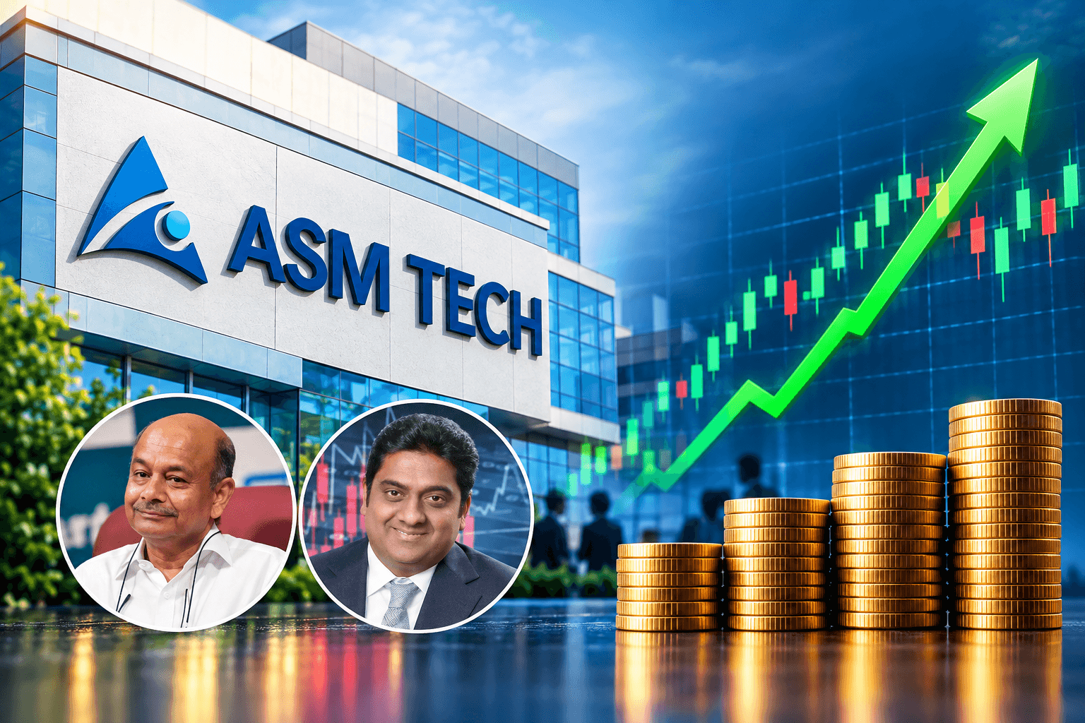 ASM Tech Shares Hit Record High on Damani, Agrawal Backing