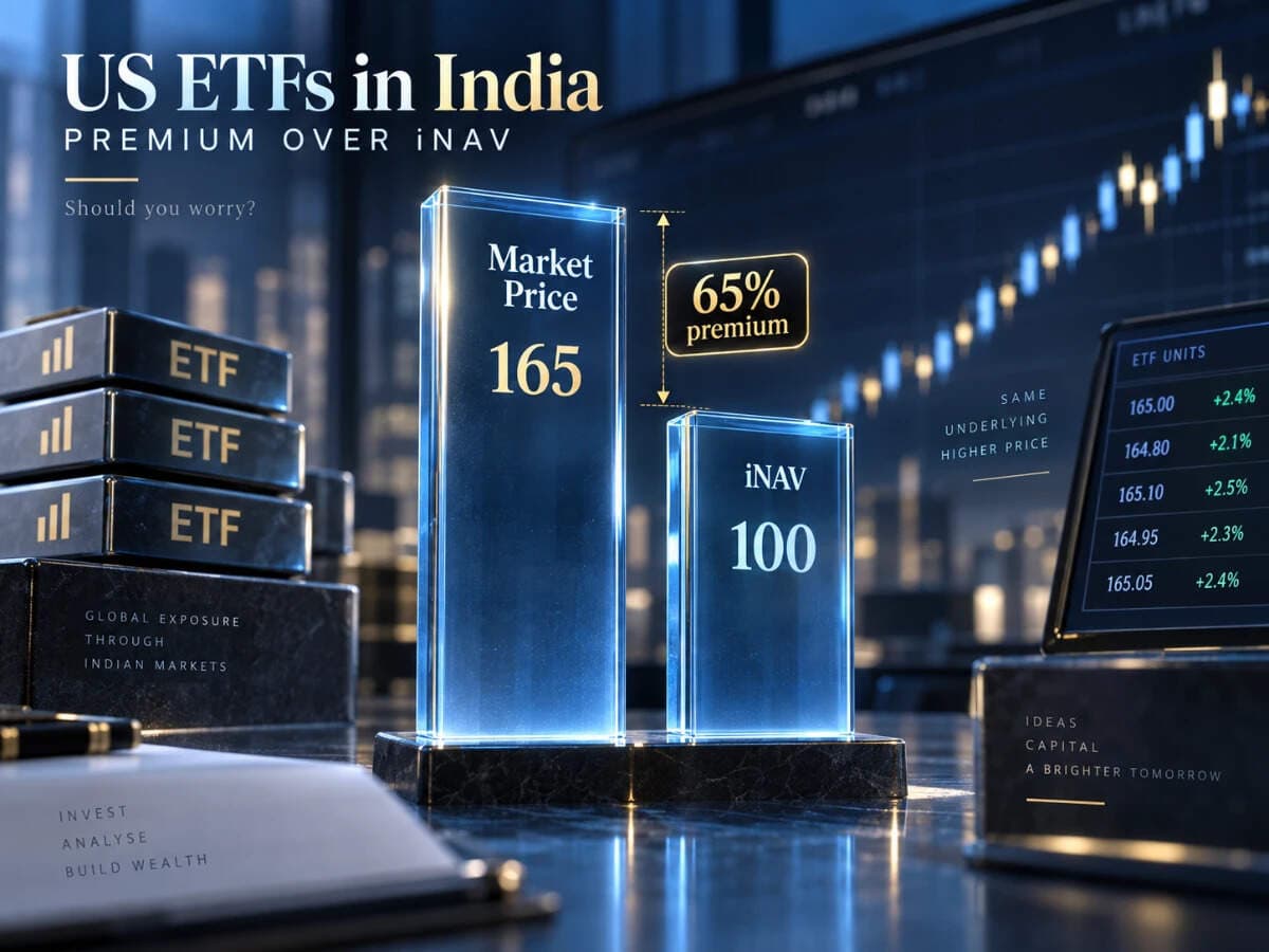 Explained: Why US ETFs listed in India are trading at steep 65% premiums over the iNAV. Should you worry?