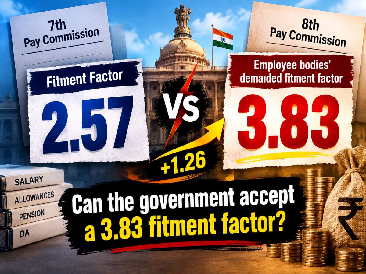 8th Pay Commission news: Pensioners' body in Chennai recommends 3.83 fitment factor; but can 8th CPC deliver it?