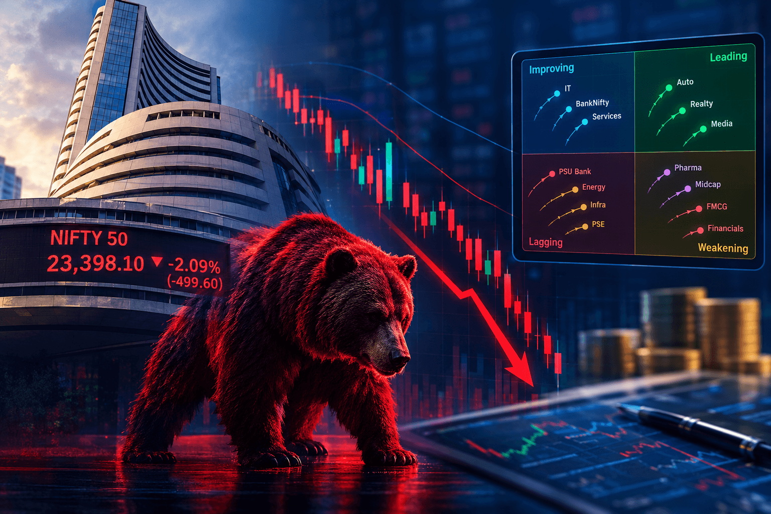 Dalal Street Week Ahead: Weak technical setup to keep bulls under pressure
