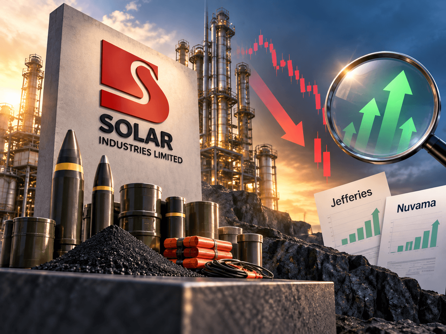 Solar Industries shares plunge 17% in 2 days. Why Jefferies, Nuvama still see up to 46% upside