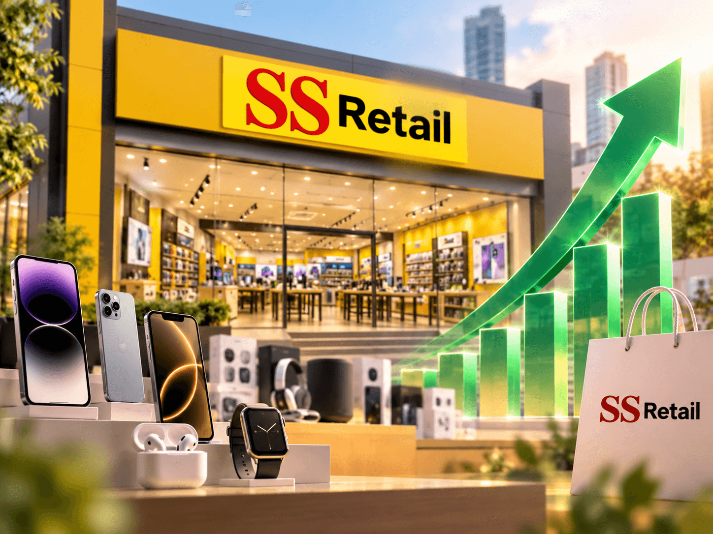 SS Retail shares rally another 6% after bumper listing at 51% premium over IPO price. Buy, sell or hold?
