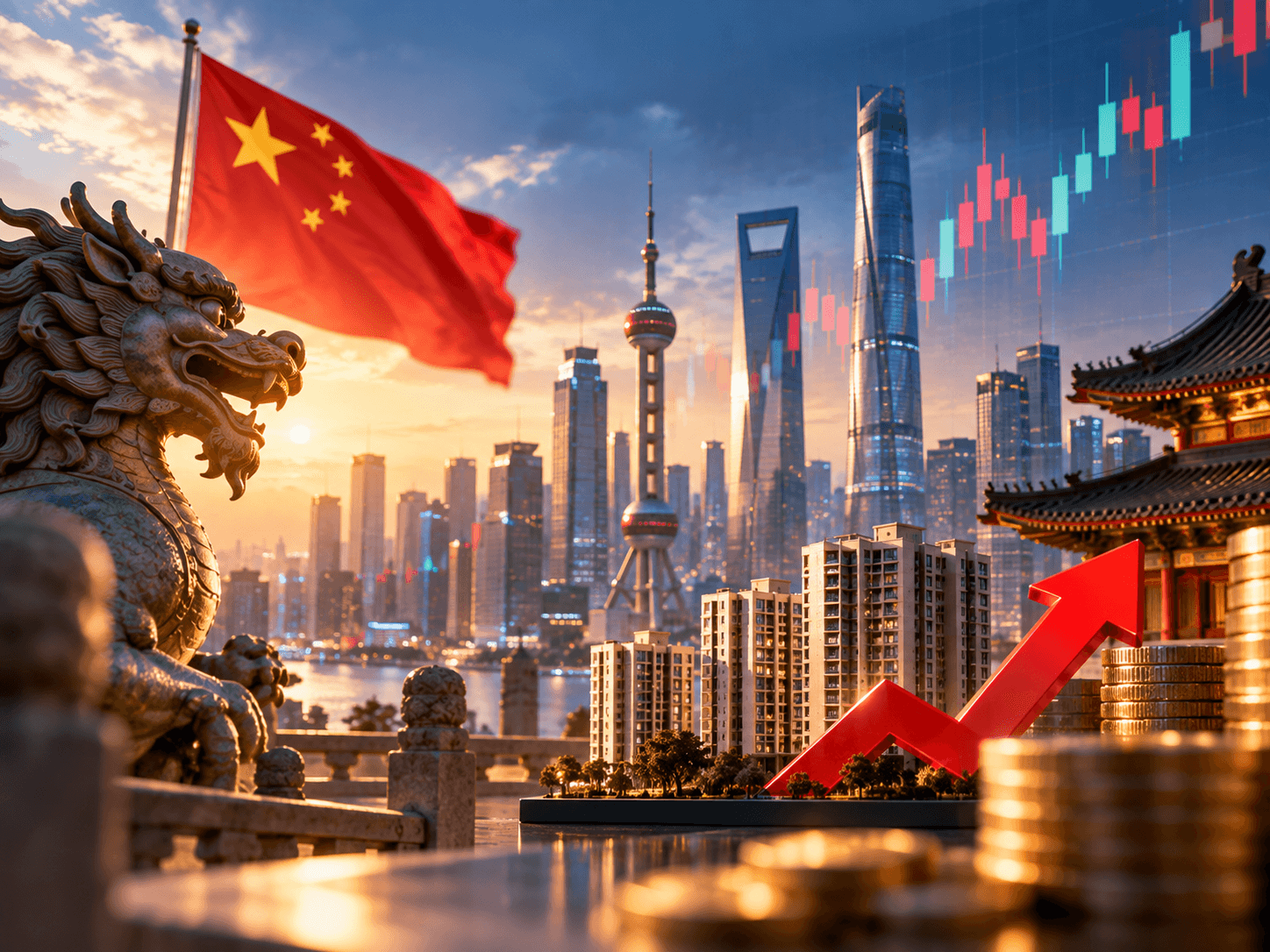 Global Market: China stocks edge up as policy support pledge lifts property shares