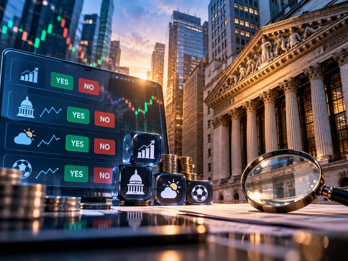 Global Market: Prediction markets expand into Wall Street territory, raising oversight concerns