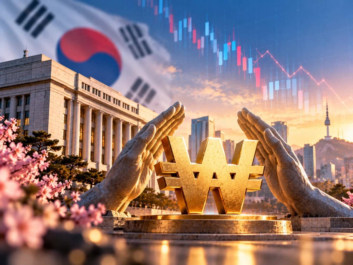 Global Market: Bank of Korea steps up won support with $9.6 billion sale