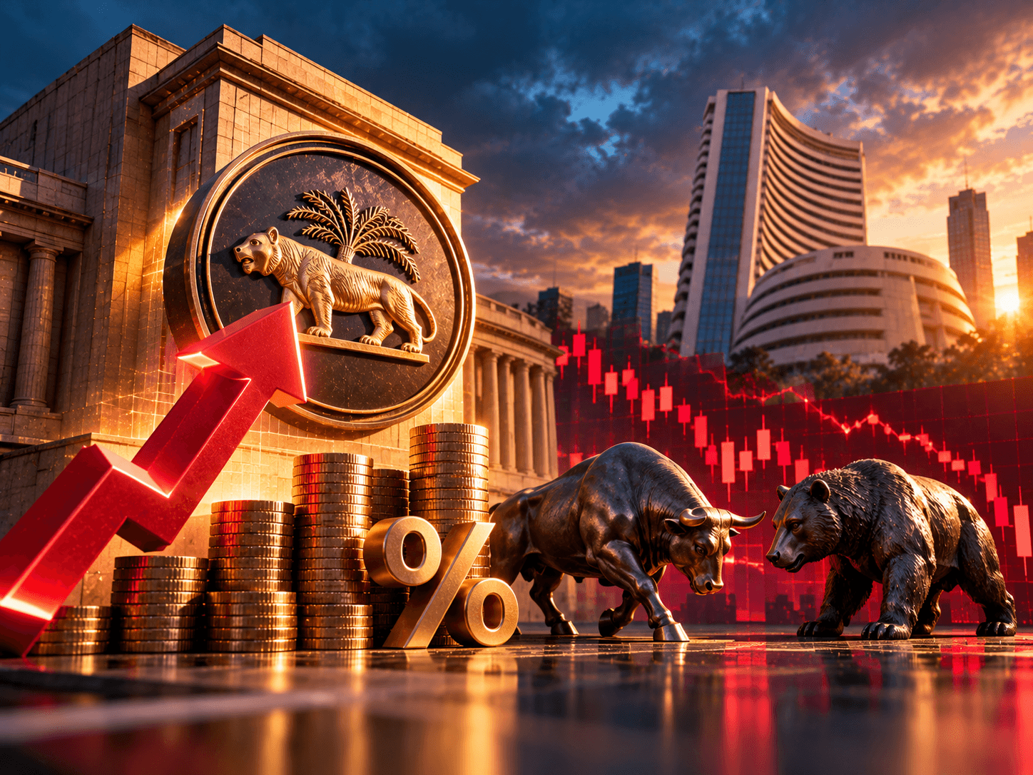Explained: How RBI rate hike may impact Sensex, Nifty after 8-week losing streak
