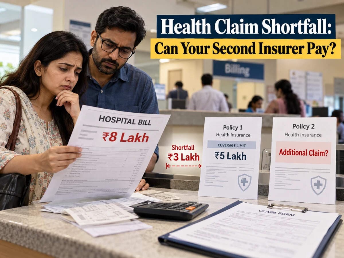 Two health insurance policies, one hospital bill: Here’s how to claim the unpaid hospital bill from the second insurer