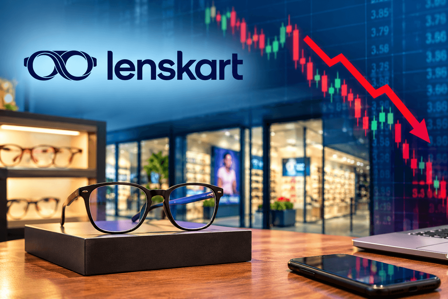 Lenskart Solutions shares crack 5% after Rs 1,985-crore block deal; Alpha Wave likely sells take