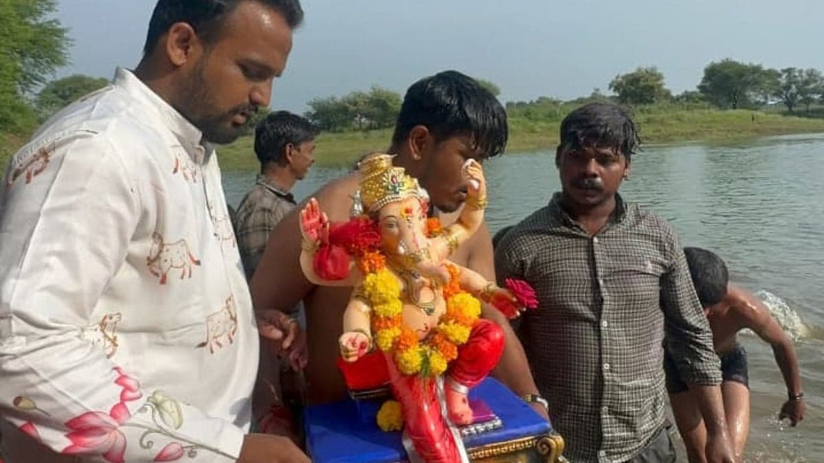 Ganpati Bappa Morya Echoes Across Madhya Pradesh As Devotees Bid Grand Farewell To Lord Ganesha