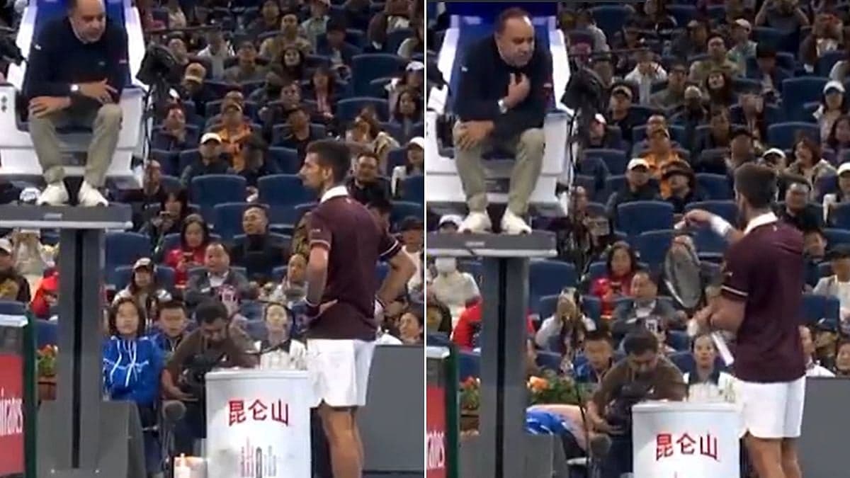 'Stupidest Rule Change': Novak Djokovic Explodes Over Controversial Alexander Zverev Hindrance Call | VIDEO