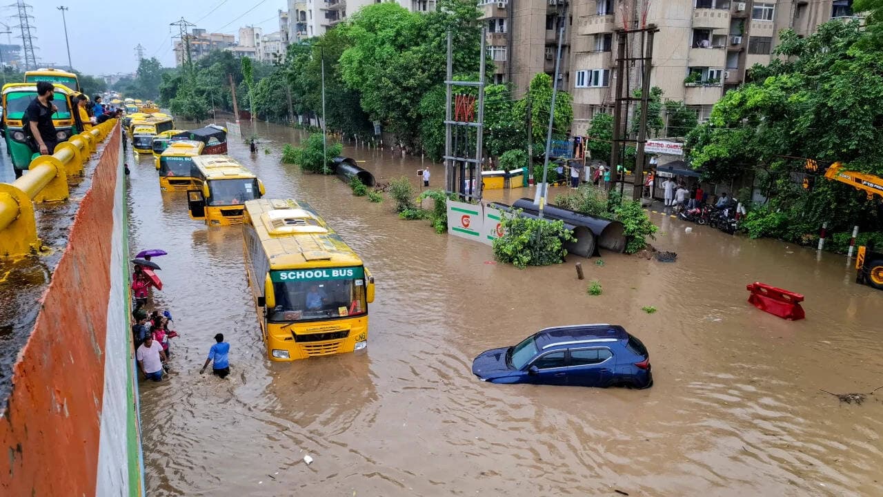 Seven Hours of Terror: Stranded School Buses Expose Gurgaon's Civic Nightmare