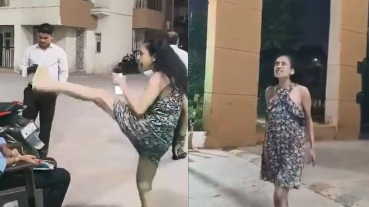 Fiery Gatekeeper Clash: Greater Noida Resident Under Fire Following Outburst at Society Guards