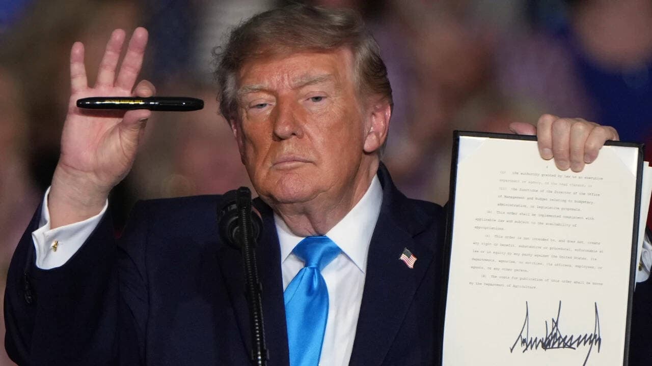 Trump signs order to ease diesel costs, ‘save millions of dollars’ for farmers