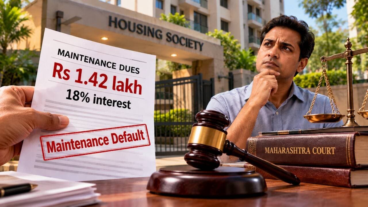 Housing society sought defaulter tag over Rs 1.42 lakh dues; court gives doctor interim protection