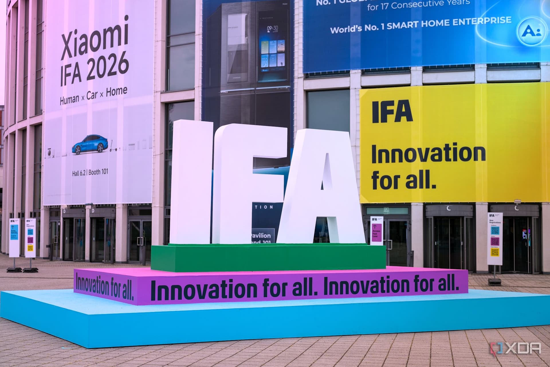 XDA's top tech from IFA 2026: Colorful laptops, fanless cooling, and more