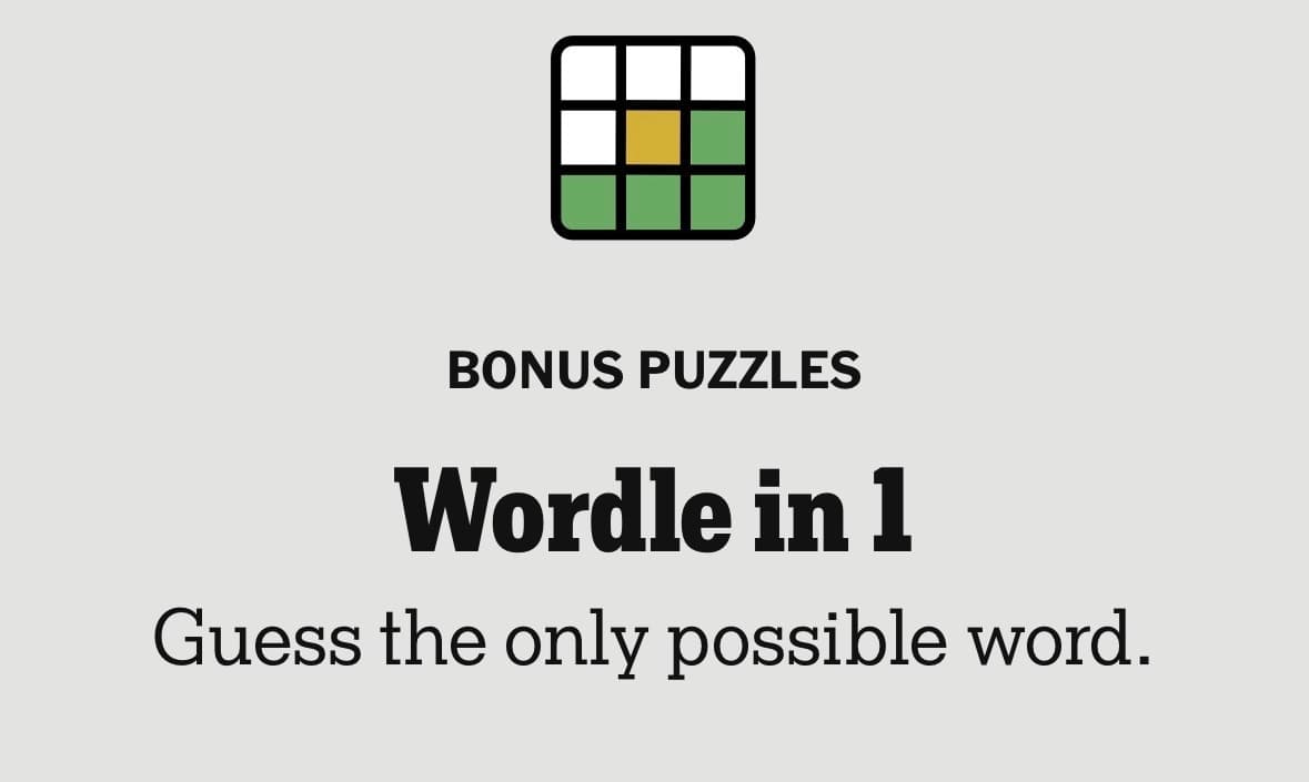 The New York Times Just Dropped a Brand-New Wordle Spinoff