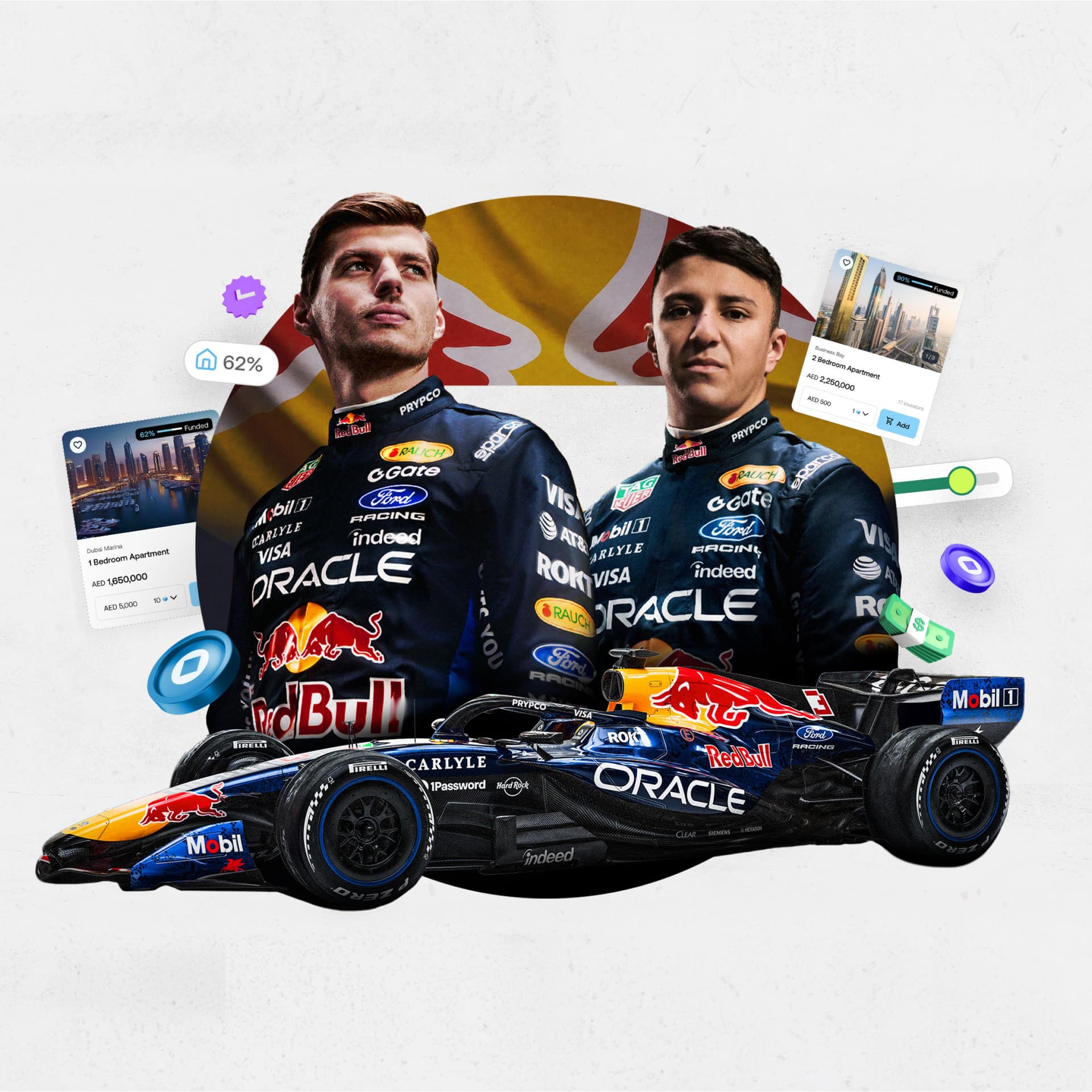 PRYPCO to feature at Madrid and Baku Grands Prix with Oracle Red Bull Racing