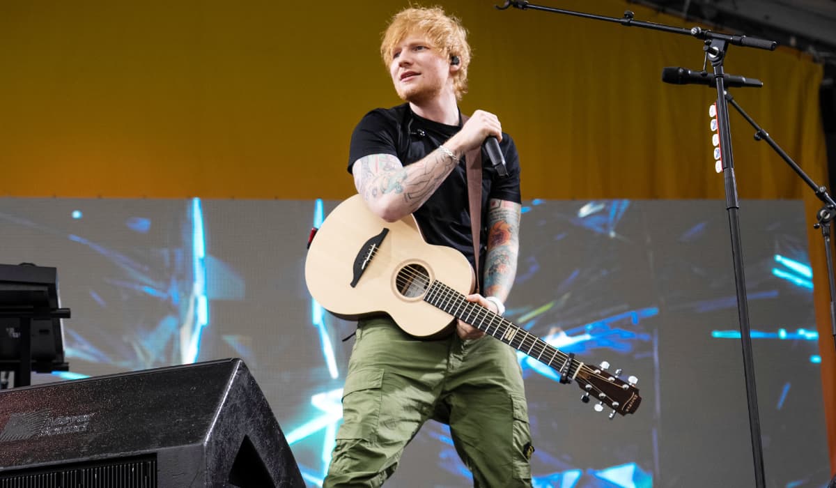 Ed Sheeran says situation in Gaza is ‘catastrophic and unjustifiable’ as he opens solo concert