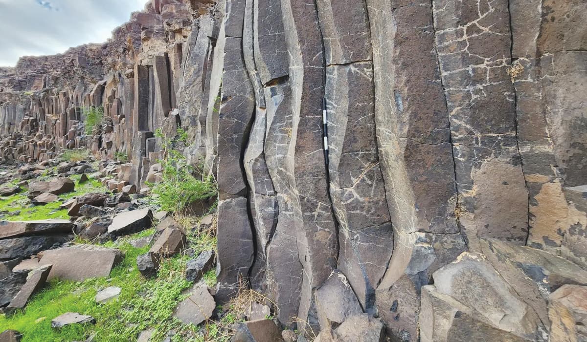 Saudi basalt named an international heritage stone