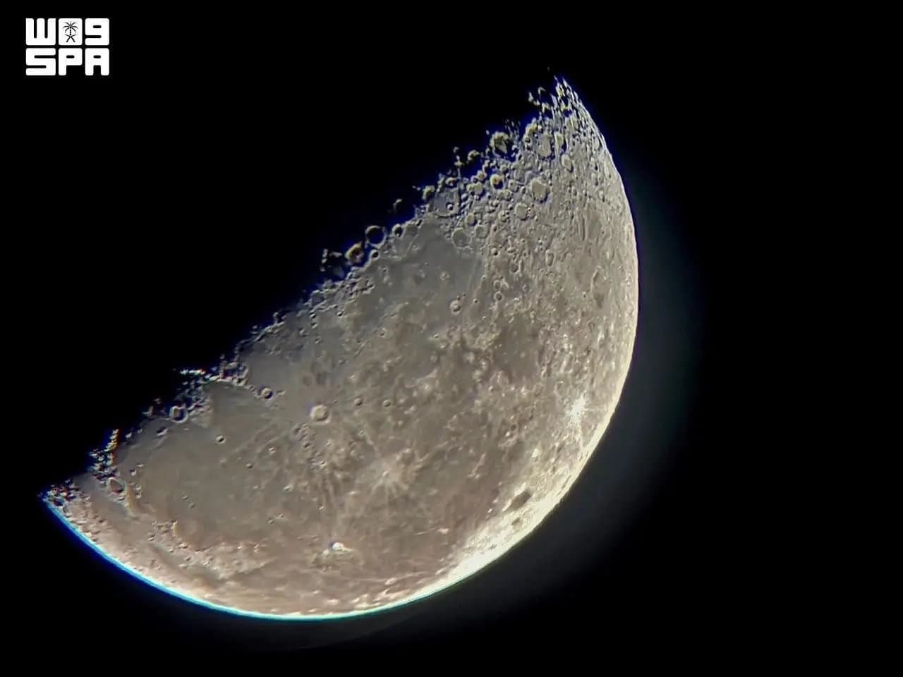 Moon shines over Rafha skies for global observation event