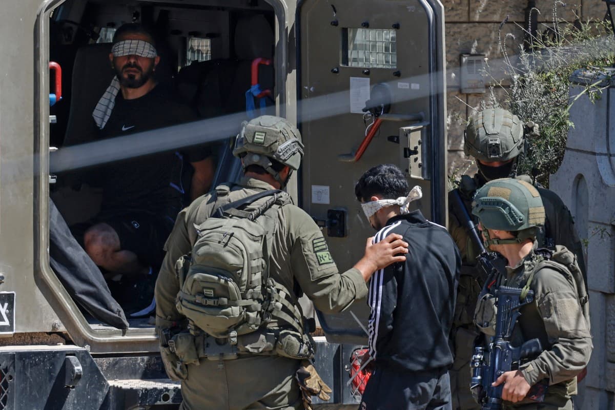 Israeli army detains at least 53 Palestinians in Biddu, near Jerusalem