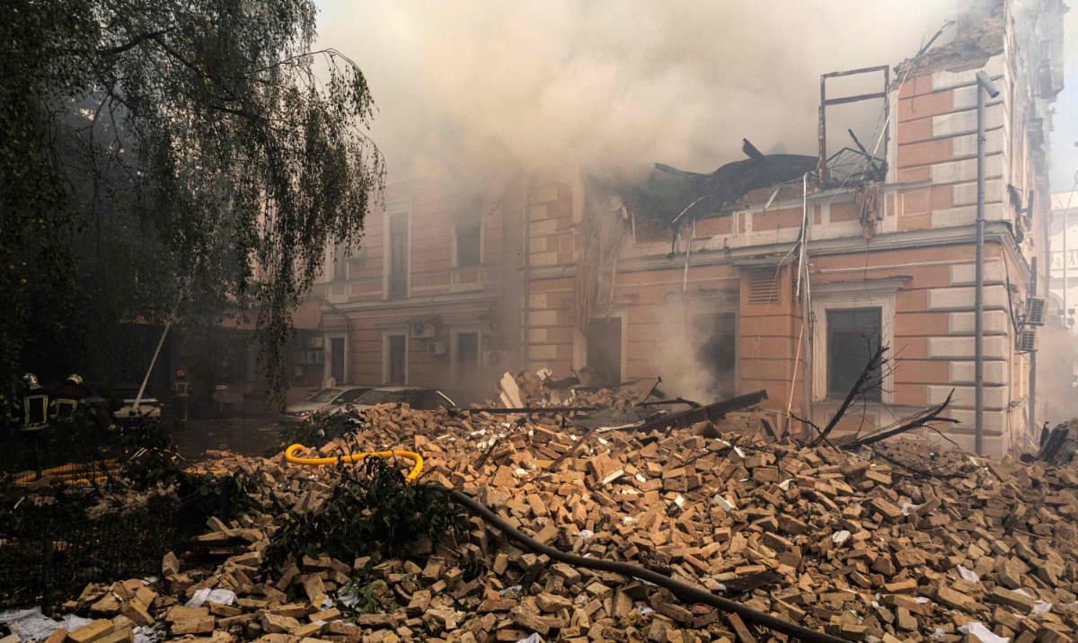 Kyiv Science Academy hit, 10 dead as Russian jet-drones strike across Ukraine
