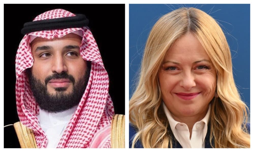 Saudi crown prince, Italian PM emphasize importance of supporting efforts to ensure freedom of navigation