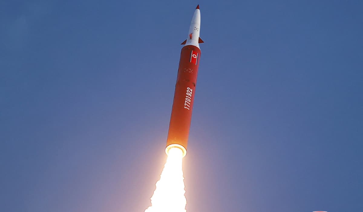 North Korea’s Kim oversaw launch of missile that uses AI