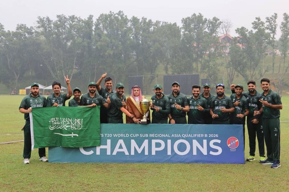 Saudi ambassador to Malaysia presents trophy as national cricket team clinches Asia sub-regional qualifier title