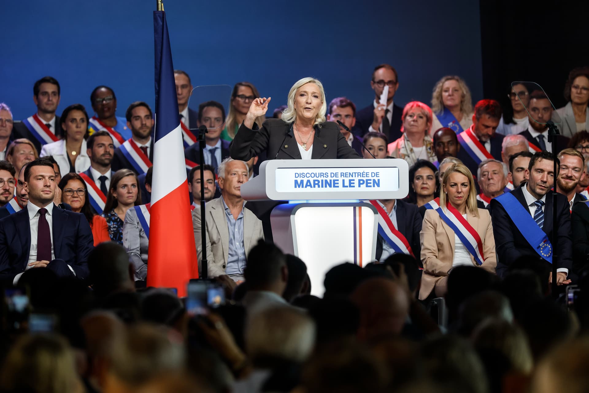 France cannot keep financing Ukraine, presidential candidate Marine Le Pen says