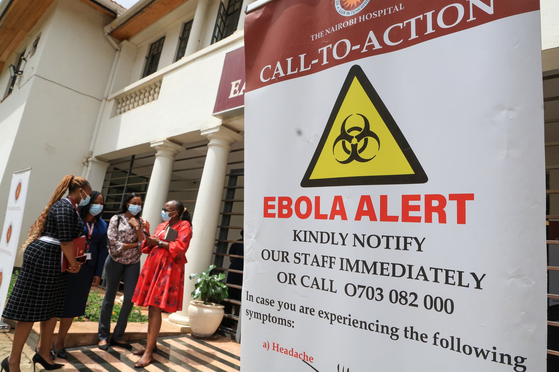 Kenya says tests on suspected Ebola case come back negative
