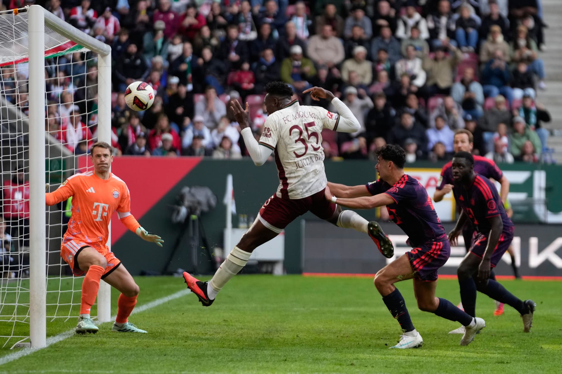 Bayern draw at Augsburg despite conceding fastest-ever Bundesliga goal