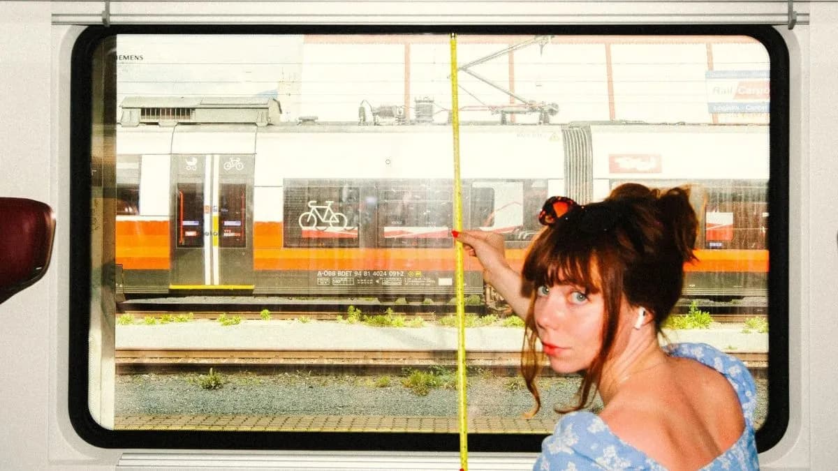 Meet the woman who photographed Germany from its trains