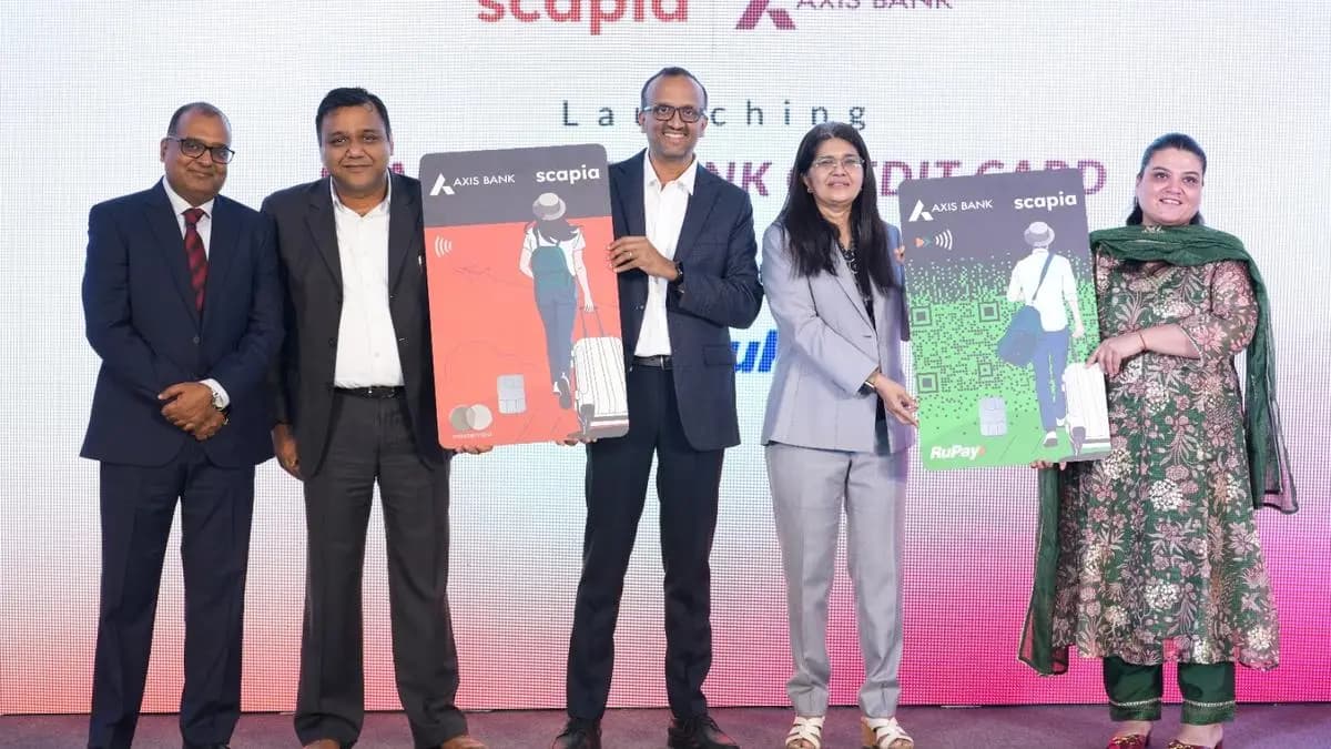 Axis Bank, Scapia launch no-fee travel credit card