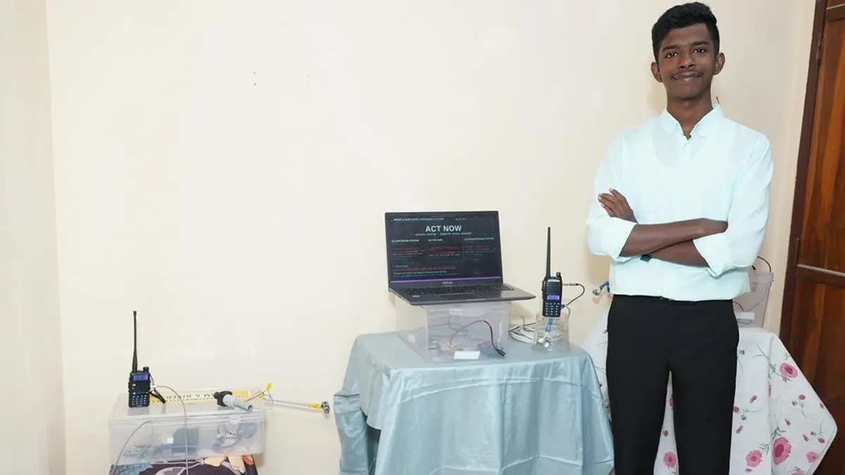 Thrissur teen develops AI-powered system for dam management