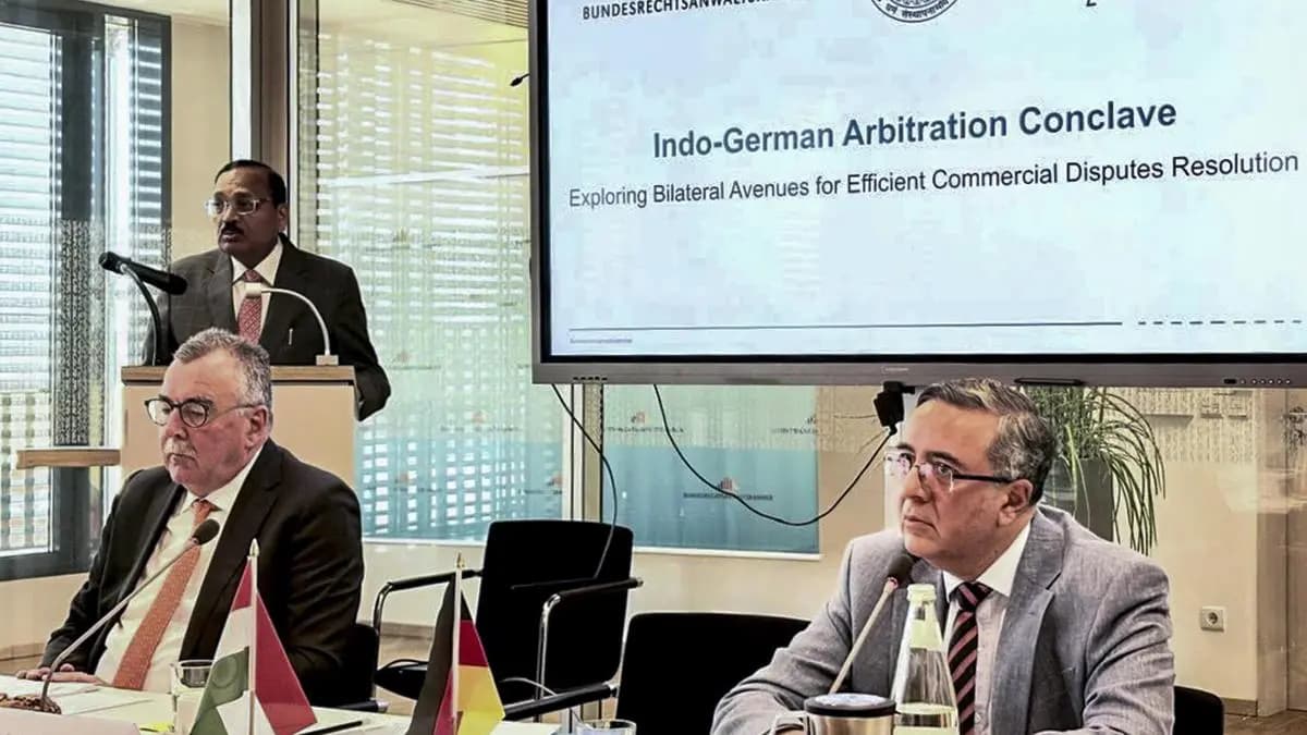 CJI Surya Kant calls for stronger India-Germany partnership on commercial arbitration