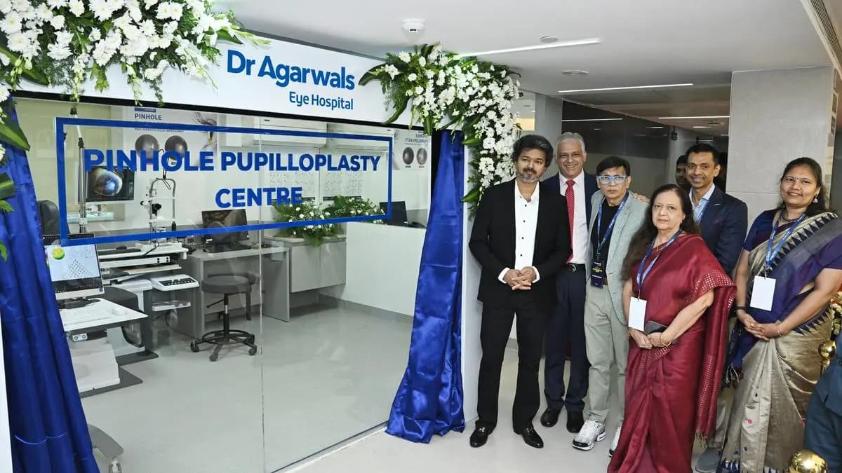 TN CM inaugurates Pinhole Pupilloplasty Centre at Dr Agarwals Eye Hospital