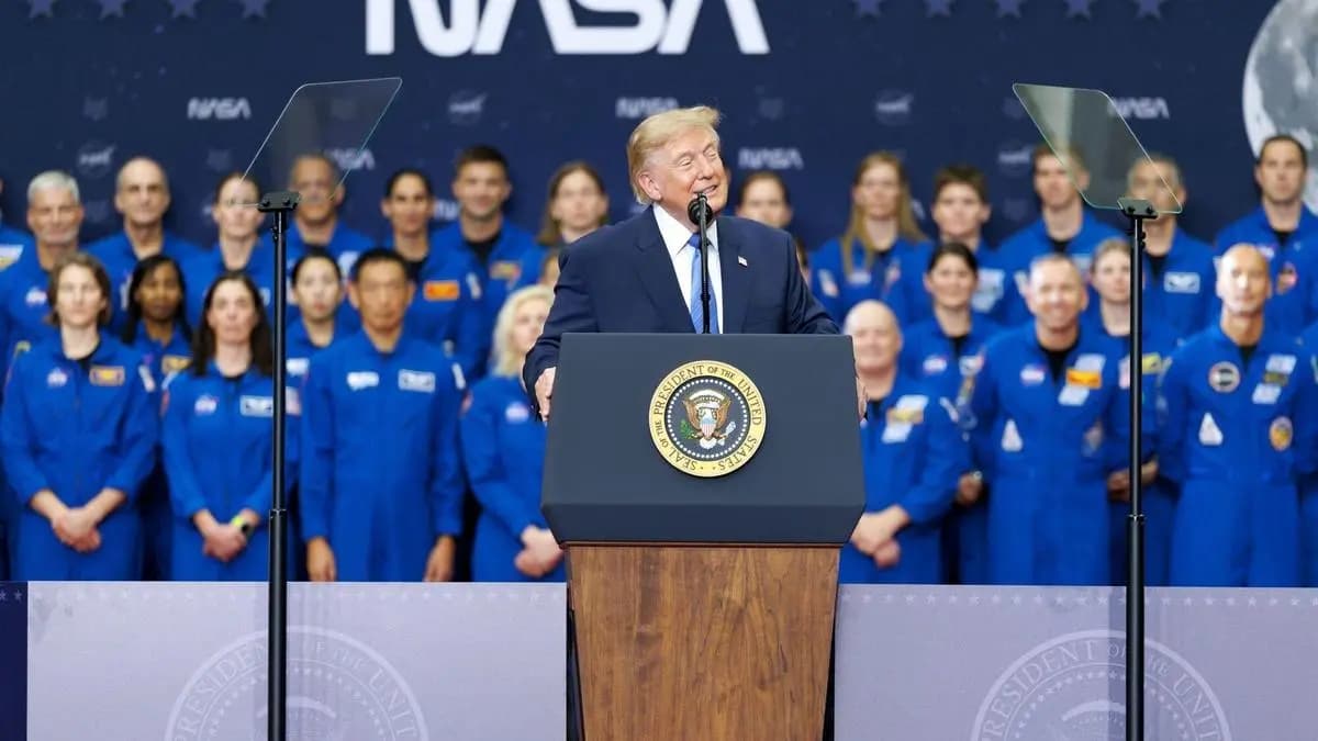 Trump signs order to create US Space Academy for future space leaders